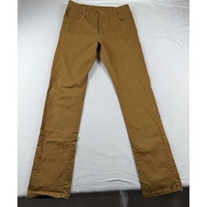 Frank's Brown Slim Fit Jeans Pants Size 31x34 USA